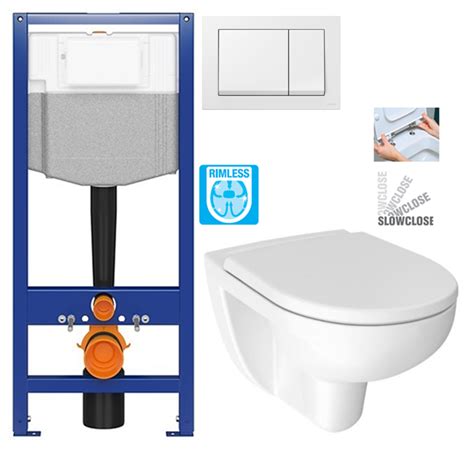 Predstenový inštalačný systém pre WC