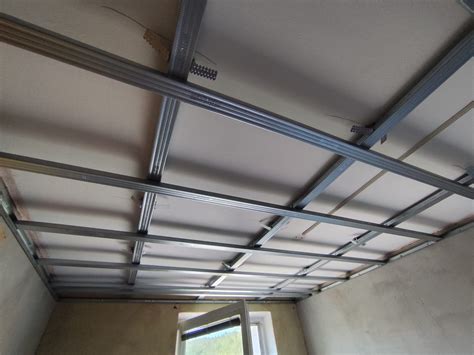 Schéma montáže sadrokartónovej konštrukcie