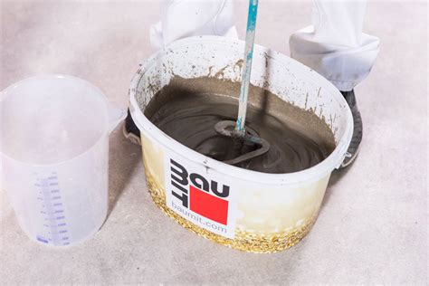 miešanie samonivelačnej stierky