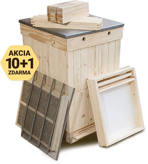 Rôzne typy včelích úľov