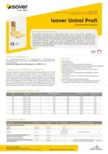 Aplikácia izolácie Isover Unirol Profi v šikmej streche