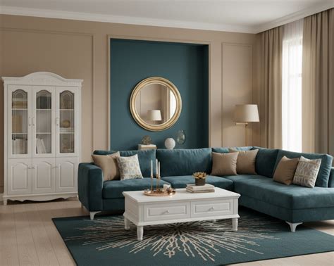 paleta farieb pre modernú obývačku