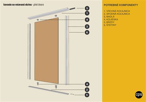 Náčrt zamerania priestoru pre vstavanú skriňu
