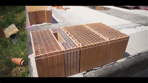 murovanie s tehlami Porotherm