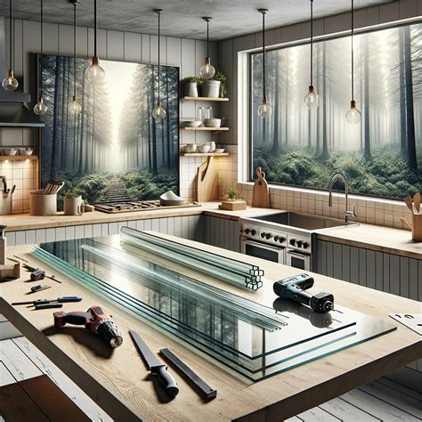 ukážka tvrdeného skla pre kuchynské obklady