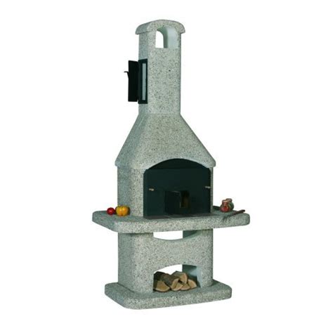 Záhradný krb s udiarňou - hotový projekt