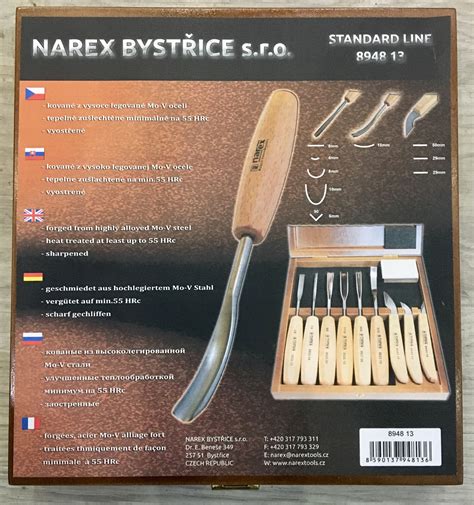 Sada rezbárskych nožov Narex