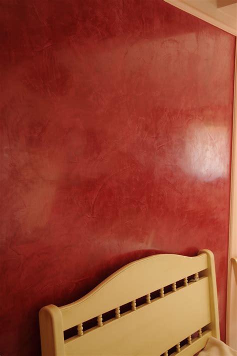 Ukážka benátskeho štuku na stene