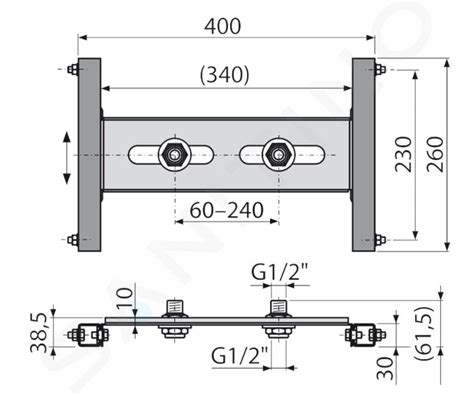 Inštalácia nástenky pre vodovodnú batériu