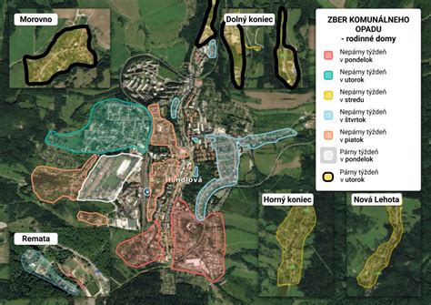 Mapa mesta Handlová