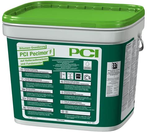 Zloženie hydroizolačnej stierky PCI Pecimor