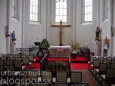 Interiér kaplnky Stará Píla