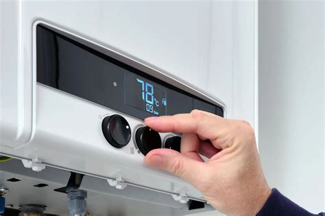 Ovládací panel moderného elektrického kotla