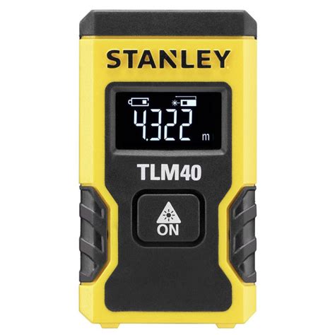 Laserový diaľkomer Stanley TLM65 v akcii