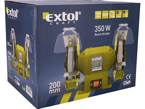 Brúsenie kovového nástroja na Extol Craft 410130