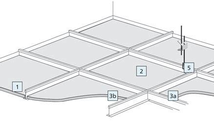 ukážka stropných kazetových podhľadov