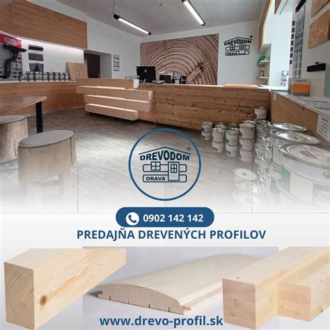 Rôzne typy drevených profilov