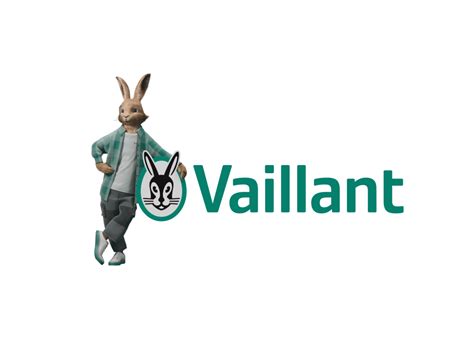 Logo spoločnosti Vaillant s králikom, symbolizujúce tradíciu a inovácie