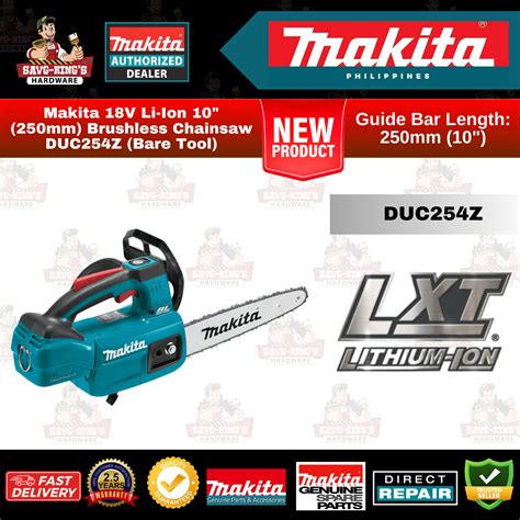 Detail technických špecifikácií Makita DUC254Z