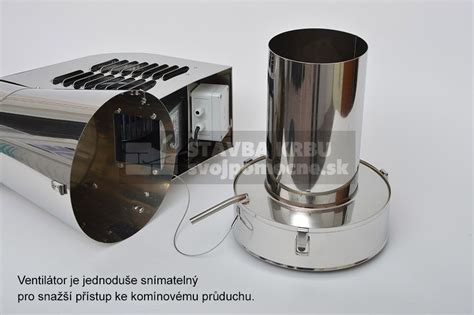Schéma samonastaviteľnej komínovej striešky