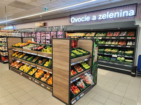 Schéma nového usporiadania oddelení v predajni Tesco novej generácie