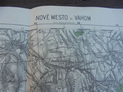Mapa okresu Nové Mesto nad Váhom s vyznačenými firmami