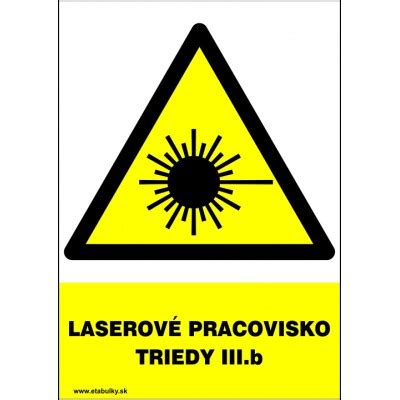 Bezpečnostné symboly pre laserové zariadenia triedy 2