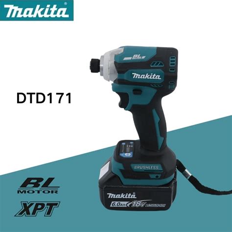 Ergonomická rukoväť a ovládacie prvky Makita DTD171