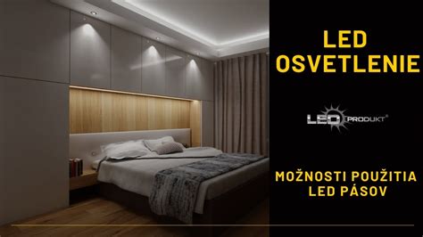 Možnosti skrytého umiestnenia LED pásov a kabeláže