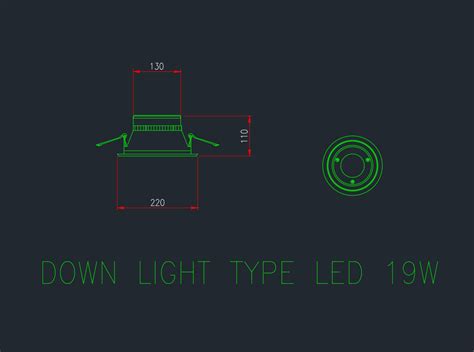 Detail skľučovadla a LED osvetlenia