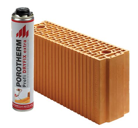 Typy tehál POROTHERM