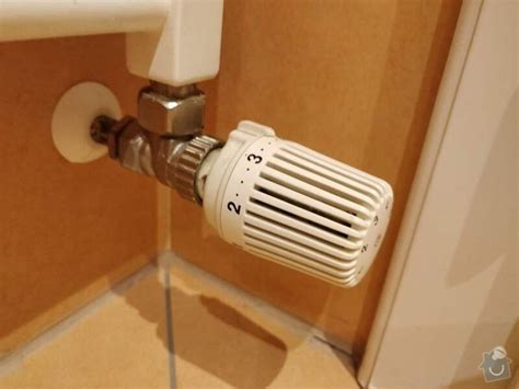 ilustrácia termostatického ventilu na radiátore