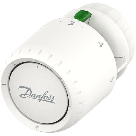 Technický nákres termostatu Danfoss Link FT