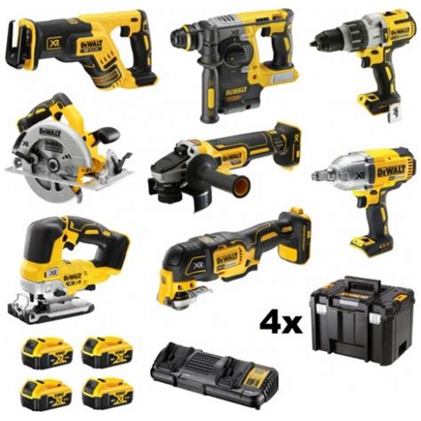 Přehledná tabulka s technickými parametry vybraných aku nářadí DeWalt