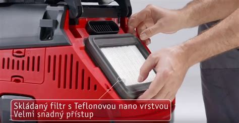 Schéma fungovania priemyselného vysávača s automatickým oklepom filtra