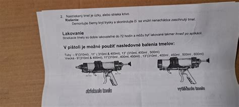 Konzistencia šľahaného tmelu