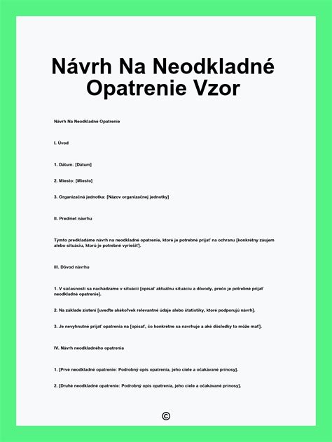 Infografika: Kroky pri podávaní návrhu na neodkladné opatrenie