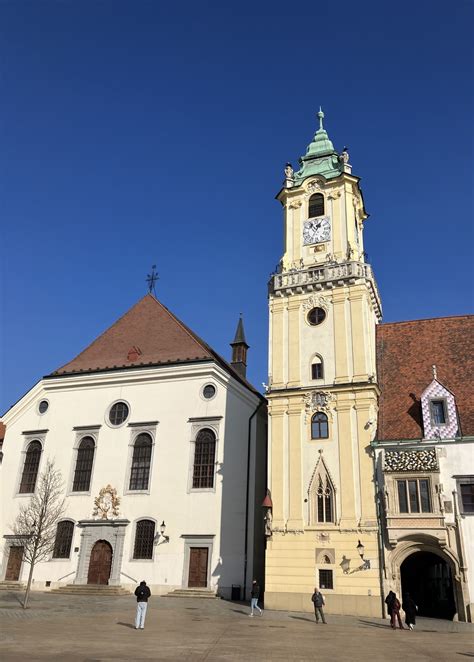 Pohľad na Blumentálsky kostol v Bratislave