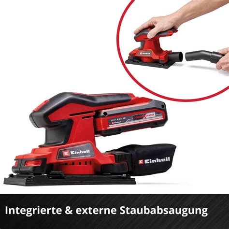 Produktová fotografia akumulátorovej brúsky Einhell TC-OS 18/187 Li Solo
