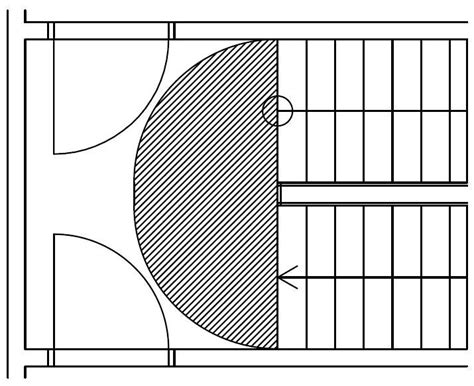Schematické znázornenie konštrukcie schodiskového stupňa
