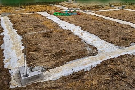 Výkopy pre základové pásy