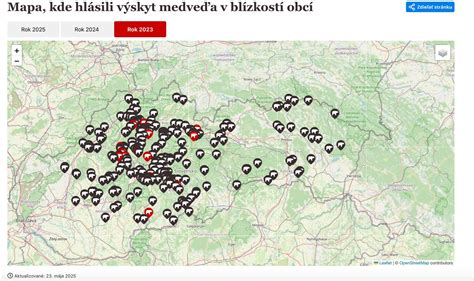 mapa predajní náradia na Slovensku