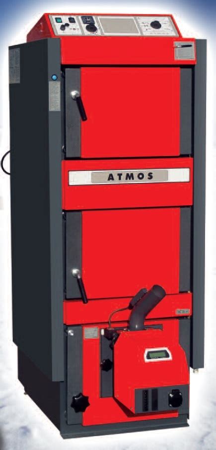 Kotol ATMOS na pelety v kotolni
