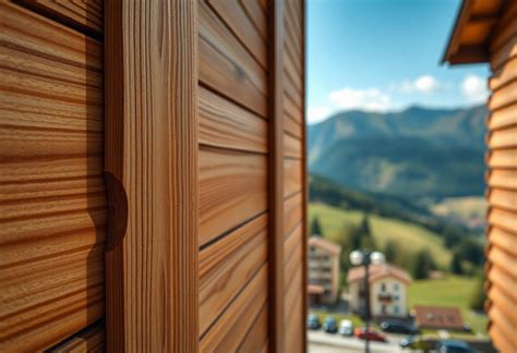 Príklady použitia dreveného obkladu v exteriéri