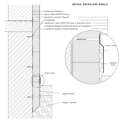 Detail škárovania kamenného obkladu