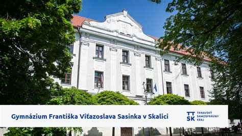 budova Gymnázia F. V. Sasinka v Skalici