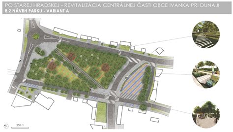 Schéma revitalizácie zelene a mobiliáru na Námestí slobody