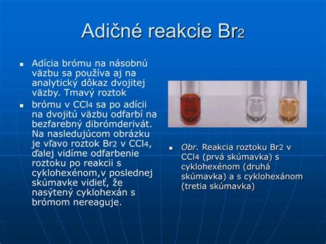 Farebné reakcie na dôkaz bielkovín