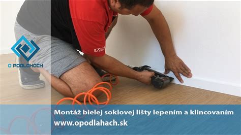 Detailné zobrazenie montáže soklovej lišty