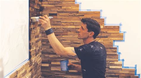 Ukážka postupu renovácie dreveného obkladu